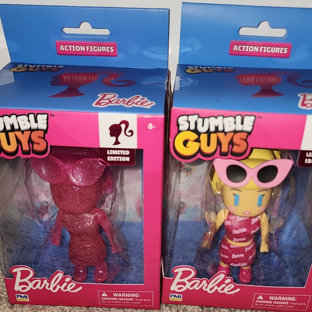 Barbie Stumble Guys Action Figures